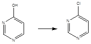 杂环羟基转化为氯
