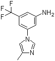 3-(4-Methyl-1H-imidazol-1-yl)-5-(trifluoromethyl)aniline
