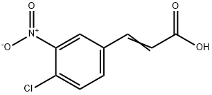 4-氯-3-硝基肉桂酸