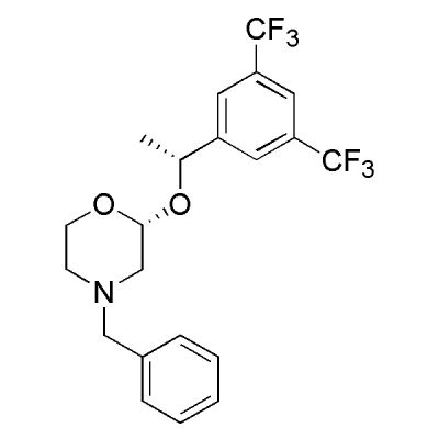 3-Morpholinone,2-[(1R)-1-[3,5-bis(trifluoromethyl)phenyl]ethoxy]-4-(phenylmethyl)-, (2R)-