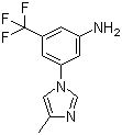 3-(4-Methyl-1H-imidazol-1-yl)-5-(trifluoromethyl)aniline
