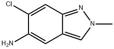 6-氯-2-甲基-2H-吲唑-5-胺